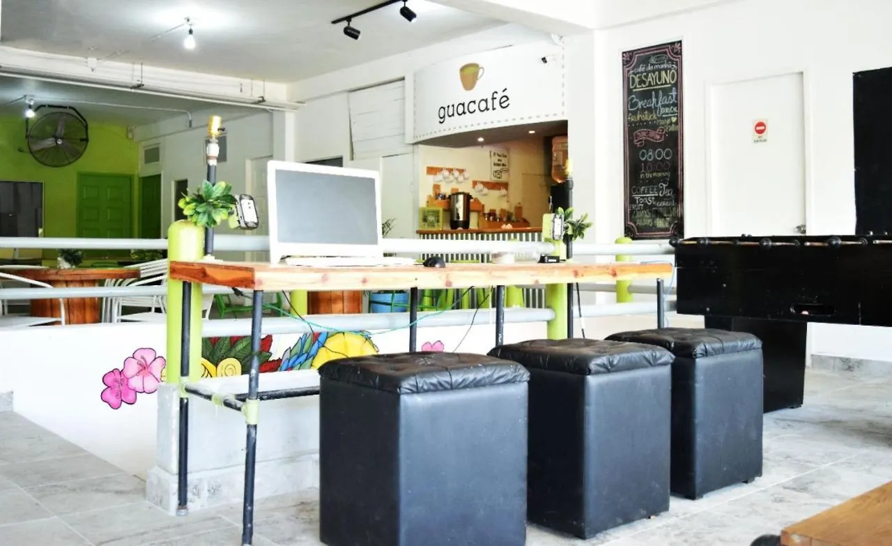 Guacamundo Beach Hostel 5Th. Ave プレヤデルカーメン メキシコ